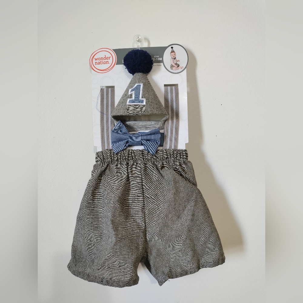 Baby boy birthday set 12/18 month